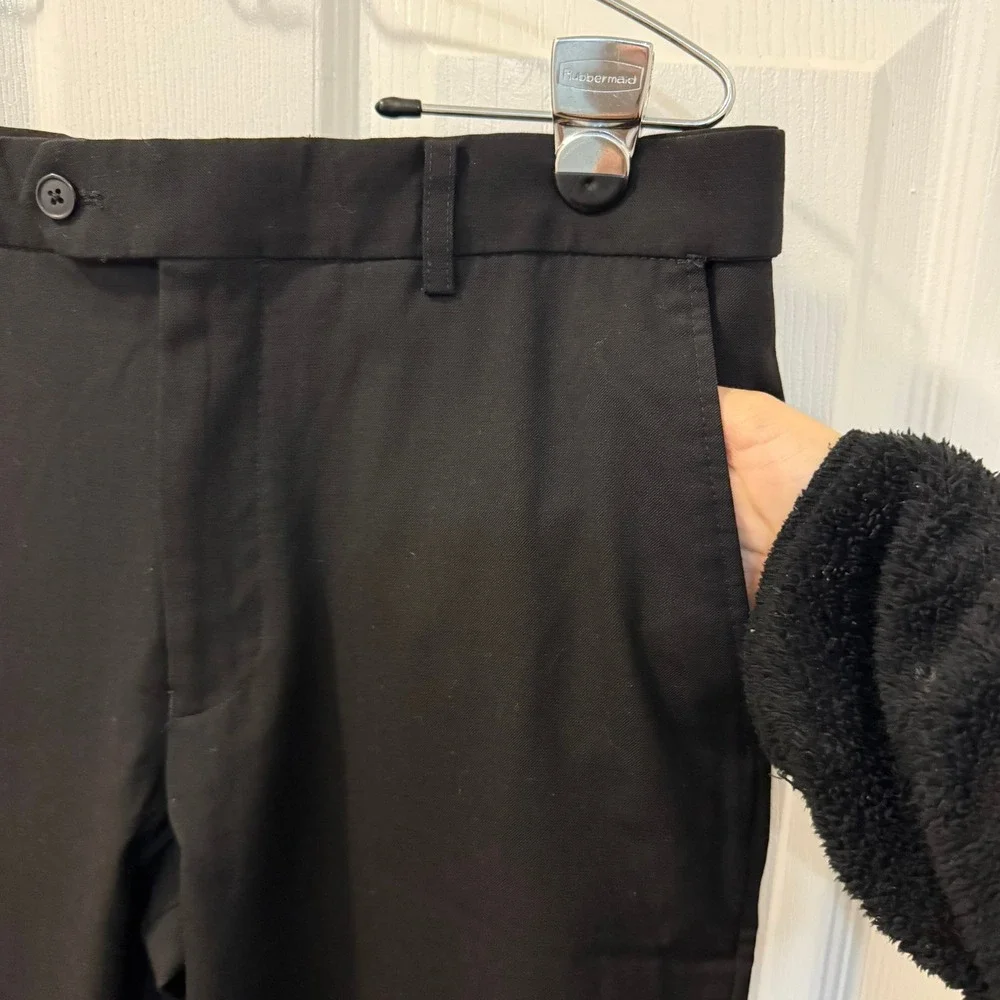 Murphy & Hartelius MH Mens 34R Pilot Aviation Uniform Black Dress Pants Wool